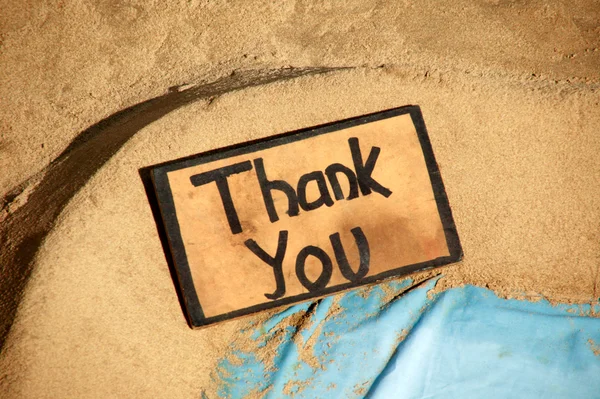 Thank you sign — Stock Photo, Image