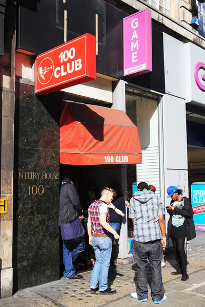 100 Club in Oxford Street — Stock Photo, Image