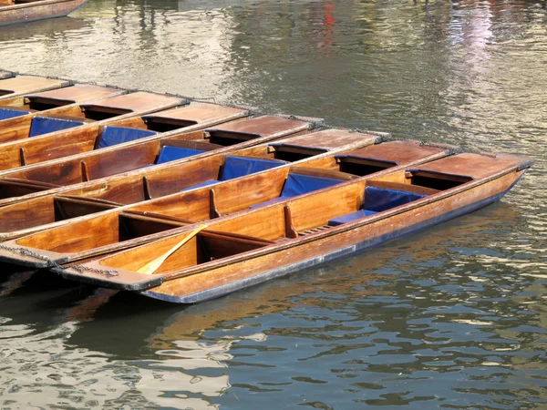 Punts on the River Cam — Φωτογραφία Αρχείου