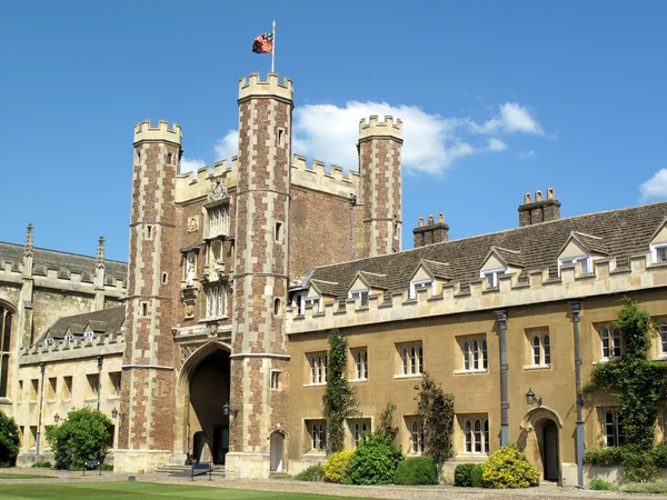 Trinity College Universidade de Cambridge — Fotografia de Stock