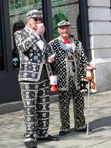 Cockney Pearly Kings —  Fotos de Stock