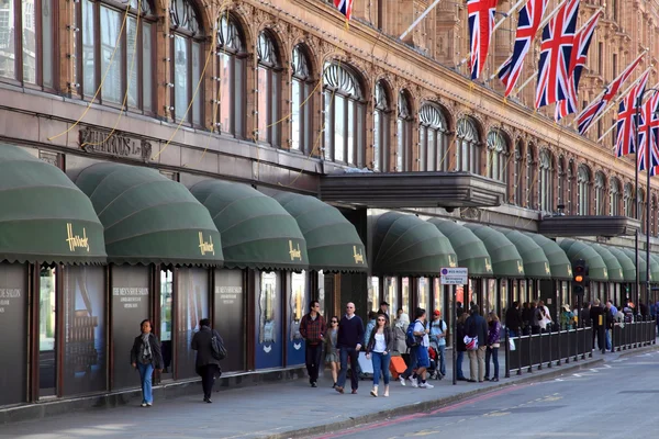 Harrods grandes almacenes — Foto de Stock