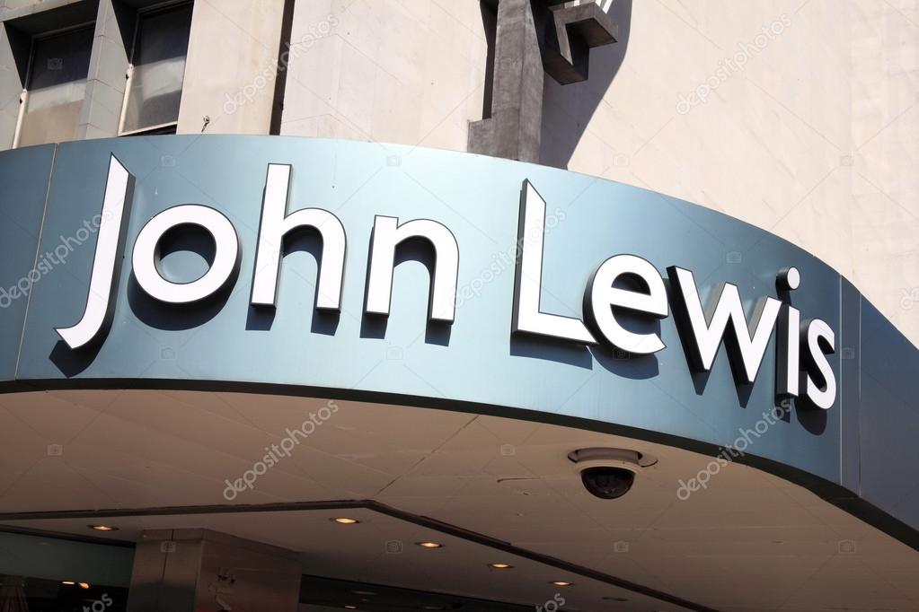 London, UK, Jun 29, 2011 : Exterior of the John Lewis department store in Oxford Street showing its name sign above its entrance