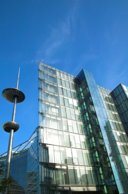 Futuristik cam Skyscapers