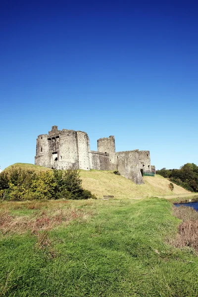 Castelo Kidwelly, Kidwelly, Carmarthenshire, País de Gales — Fotografia de Stock