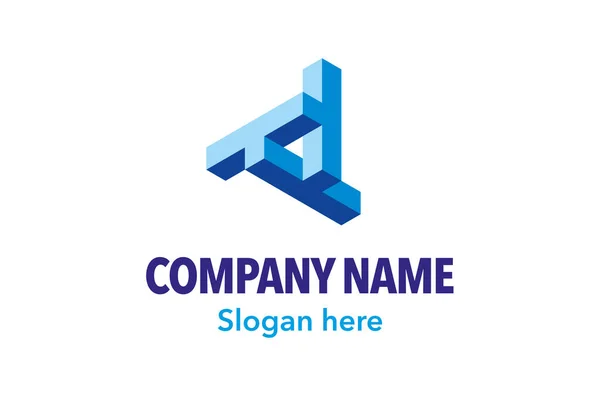 Vector Logotype Branding Marketing Sjabloon — Stockvector