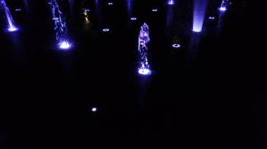 Şehir Bulvarında Çeşme Jetleri.