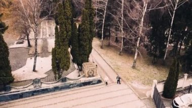 Zafer Tepesi. Lviv, Ukrayna. 1914-1915 yılları arasında Galiçya 'da ölen askerlerin anısına ve 1944 yılında Lviv' in kurtuluşuna katılan Sovyet askerlerinin anısına..