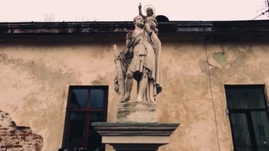 St. Christopher 'ın 16. yüzyıl başları, Lviv, Ukrayna.