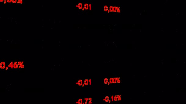 Change Cost Cryptocurrency Alpha Channel Included — Vídeo de Stock