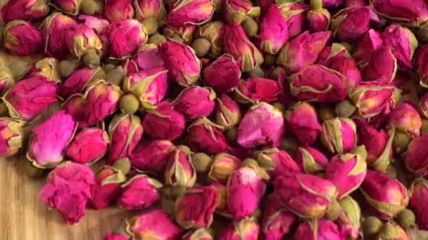 Квітковий Чай Пелюсток Чайної Троянди — стокове відео