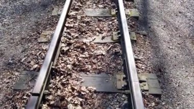 Dar ölçülü demiryolu. Demiryolu yolu. Demiryolu ve demiryolu bağlantısı.