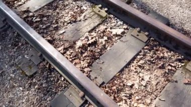 Dar ölçülü demiryolu. Demiryolu yolu. Demiryolu ve demiryolu bağlantısı.