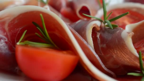 Marmelade Mit Tomaten Und Rosmarin — Stockvideo