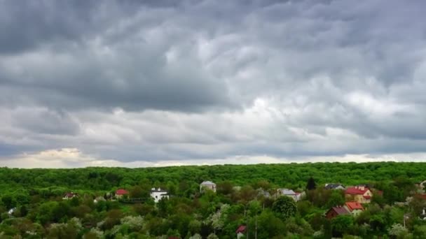 Хмари Небі Зйомки Проміжку Часу — стокове відео