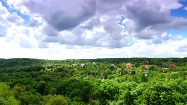 Nuages Dans Ciel Prise Vue Laps Temps — Video