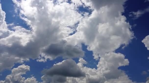 Nuages Dans Ciel Prise Vue Laps Temps — Video