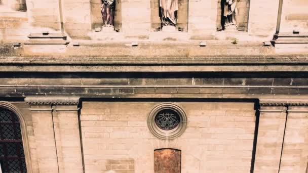 Vista Aérea Avión Tripulado Sobre Catedral Católica Iglesia Bernardina Lviv — Vídeos de Stock