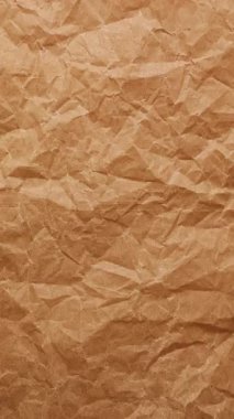 Kahverengi, toprak rengi ve terracotta gibi çeşitli buruşuk kağıt çarşafların hareketlerini durdur. Bu dizi geri dönüşümlü eko-dostane dokuları gösteriyor. Eski bir grunge hissi veriyor. Hurda dergisi ya da yapıştırma kitabı geçmişi için mükemmel..