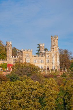 Castle Eckberg on the Elbe River in Dresden, Saxony, Germany