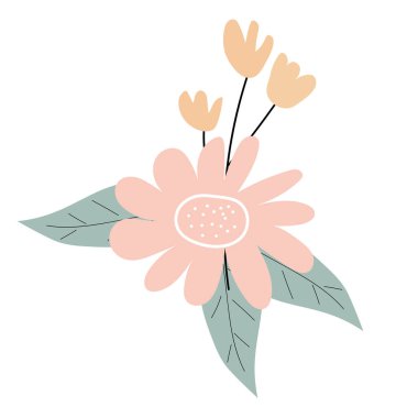 flower decoration nature icon vector illustration graphic design