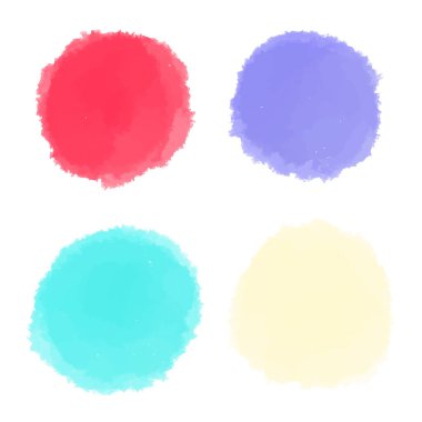   stylized banner with watercolor texture, vector illustration