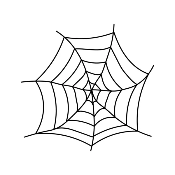Abstraktes Spinnennetz Für Die Gestaltung Von Webkulissen Grunge Textur — Stockvektor