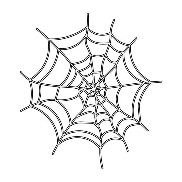 Web背景デザイン用のアブストラクトクモの巣 粒状の食感 — ストックベクタ