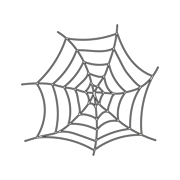 Tela Araña Abstracta Para Diseño Telón Fondo Web Textura Grunge — Vector de stock