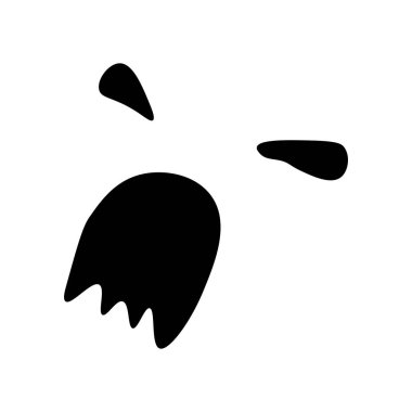 Cadılar Bayramı yüz silueti duygu fantezi tarzı