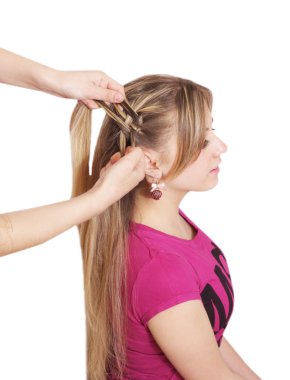 Örgü. Beş örgü strand