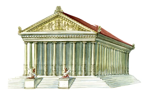 Tempel der Artemis — Stockfoto