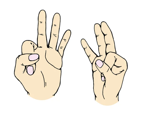 Vayu. Mudra — Stock Photo, Image