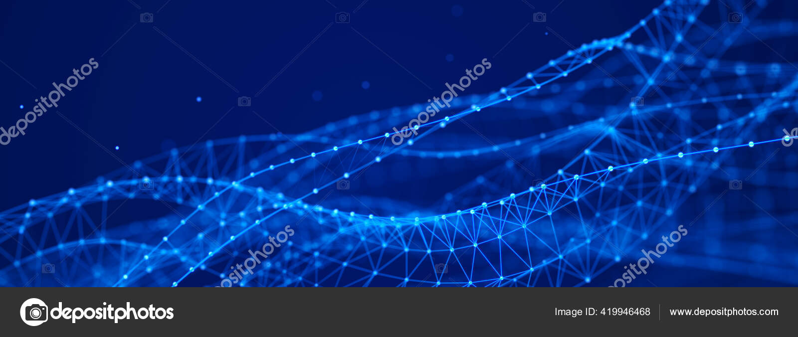 Big Data Visualization Abstract Technology Background Digital Code  Futuristic Dots Stock Photo by ©Olga456 419946468