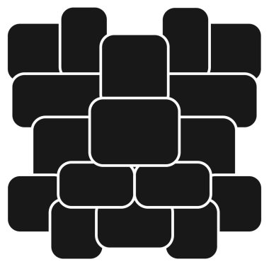 Fotoğraf çerçevesi kolajı. Duvar galerisi için şablon. Vektör illüstrasyonu EPS 10.