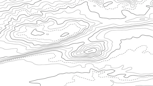 Topografik harita arkaplanı. Şebeke haritası. Sınır çizgilerinin şekli. Soyut vektör illüstrasyonu.