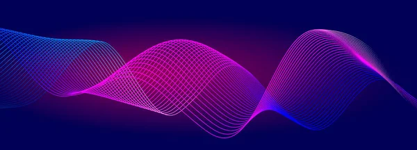 Música Fondo Abstracto Ecualizador Para Música Onda Digital Abstracta Partículas — Vector de stock