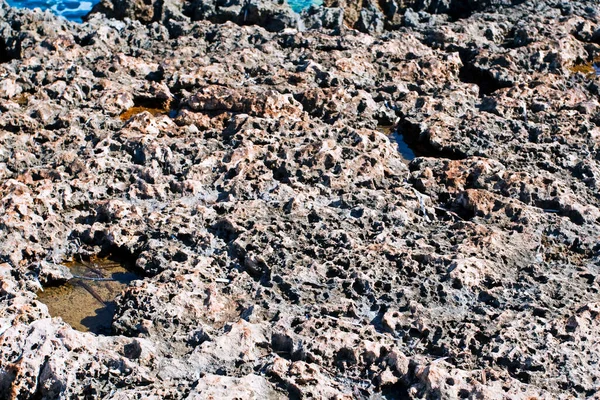 Mossa Sten Naturlig Struktur Naturlig Bakgrund — Stockfoto