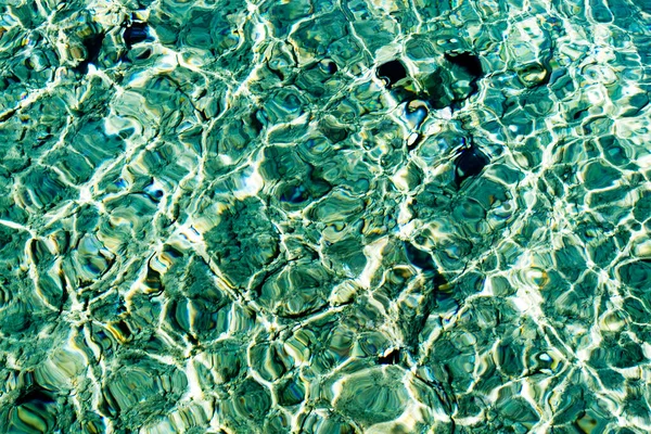 Sea Surface Natural Texture Sea Yes Top View — Stok fotoğraf