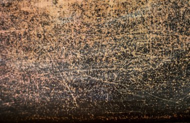 Eski püskü siyah okul kara tahta arka planı, yatay