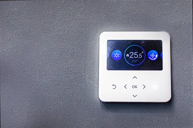 Isı pompa kontrol paneli, havadan suya sistem, iç