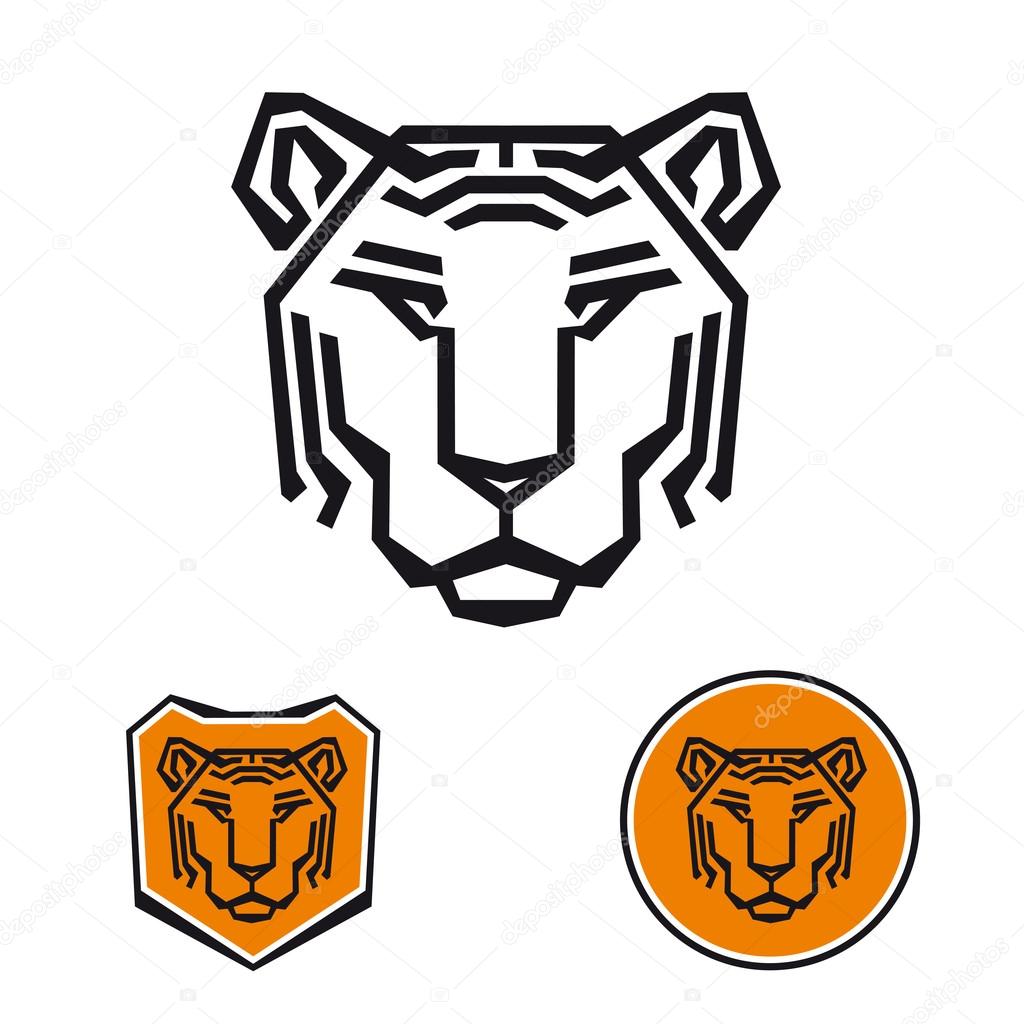 tiger logo template