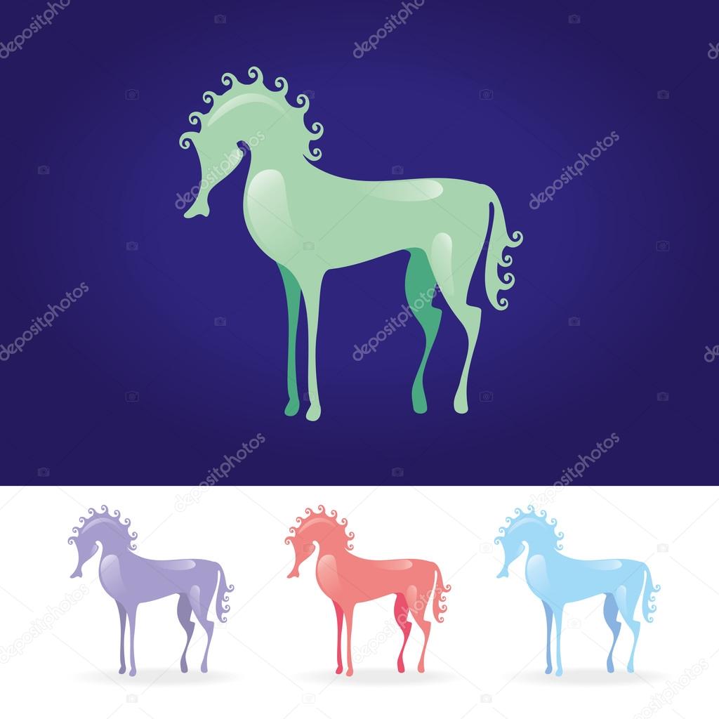 Magic horse logo