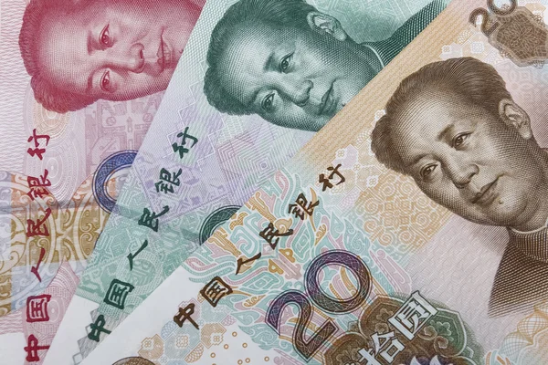 Chinesisches Geld (rmb). — Stockfoto