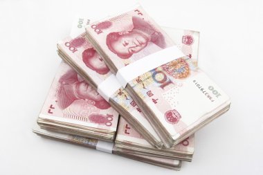 Chinese Money (RMB). clipart