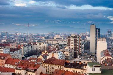 Ljubljana şehir üzerinde göster