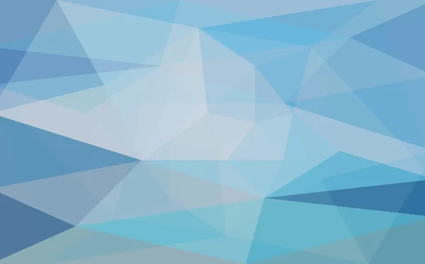Mavi soyut üçgen düşük Poli — Stok fotoğraf