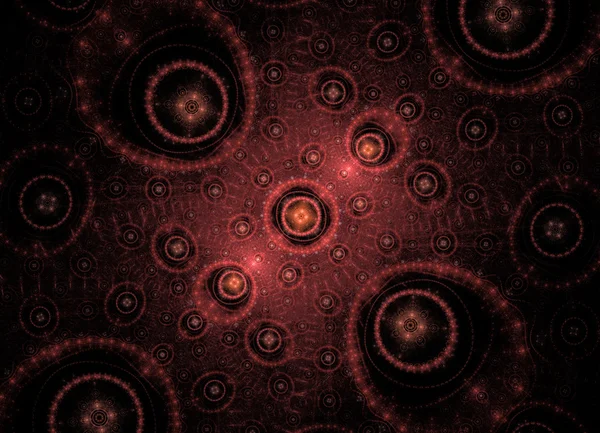 Abstracte swirly fractal achtergrond — Stockfoto