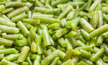 kavrulmuş kuşkonmaz fasulye