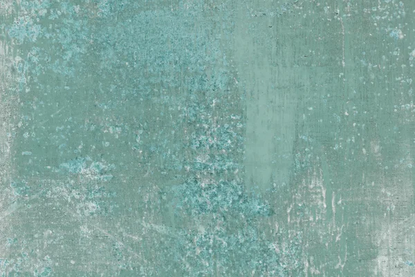 Γδαρμένο πράσινο και μπλε μεταλλική επιφάνεια — Φωτογραφία Αρχείου